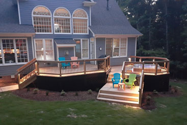 Ellington Woodworks Deck Work